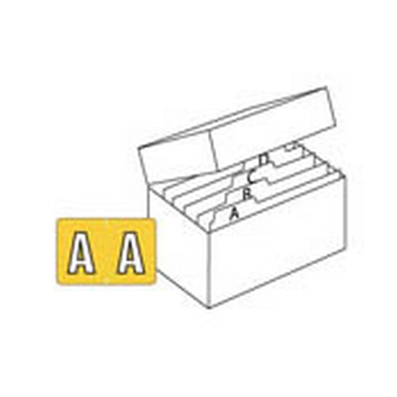 Cowell Compatible Starter Packs "A-Z plus Mc" Labels, Polylaminated Stock, 1" x 1-1/2" Individual Letters (2,016 labels)
