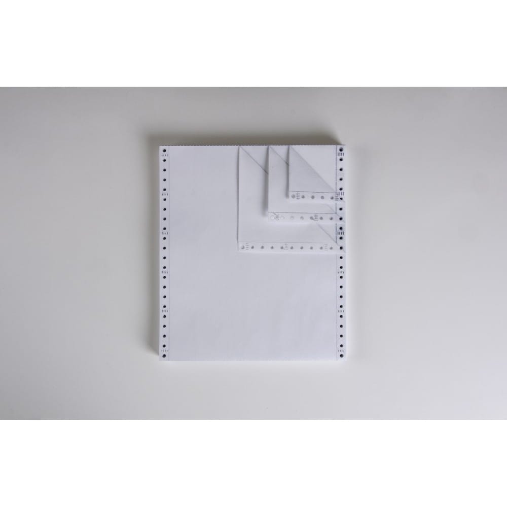 4-Ply Carbonless Paper, Blank, Form Size 9-1/2" x 11" (W x H) (Carton of 900) - Image 2