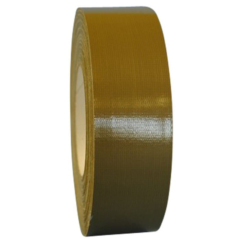 3" x 60 Yd Olive Drab 12 mil Premium Grade Colored Cloth Duct Tape (Case of 16 Rolls)