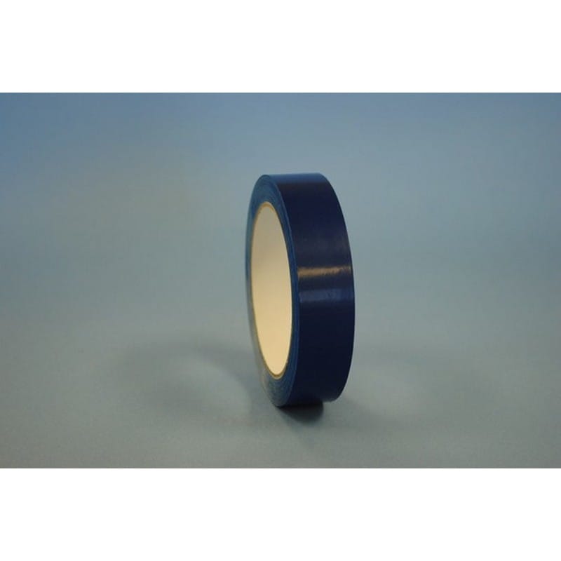 3/8" x 72 Yd Dark Blue UPVC Colored Vinyl Film Tape (Case of 96 Rolls)