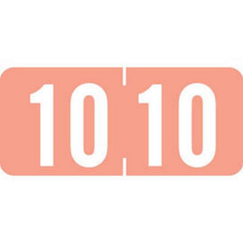 Tab Products Compatible Yearband Labels, Vinyl Stock. 1/2" X 1-1/8" - Roll of 500