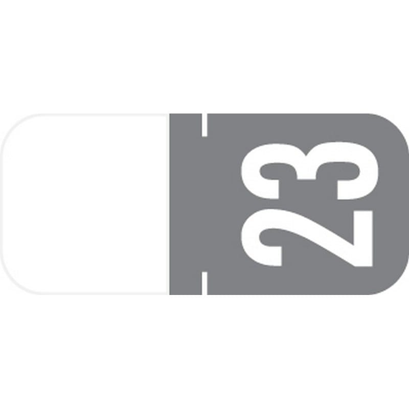Tab Products Compatible "23" Yearband Labels, Vinyl Stock. 1-1/8" x 1/2" - Roll of 500