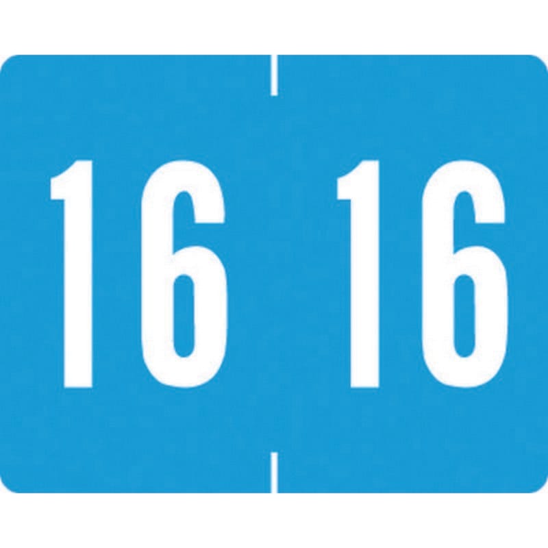 Tab Products Compatible Yearband Labels, Vinyl Stock. 1" x 1-1/4" - Roll of 500