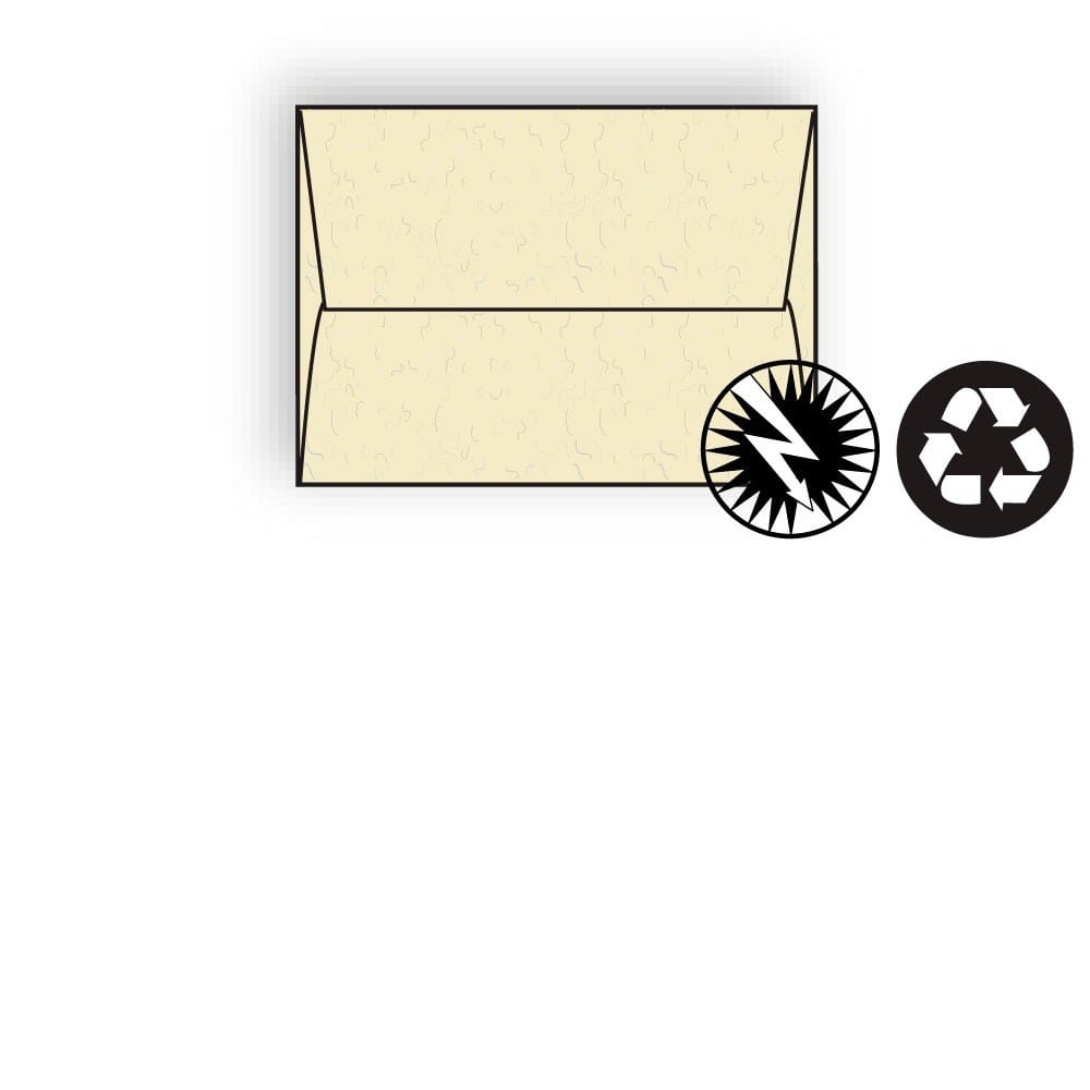 #A-6 Announcement Envelopes, 4-3/4" x 6-1/2", 24#, Recycled, Fiber-Added, Sycamore, Square Flaps (Box of 500)