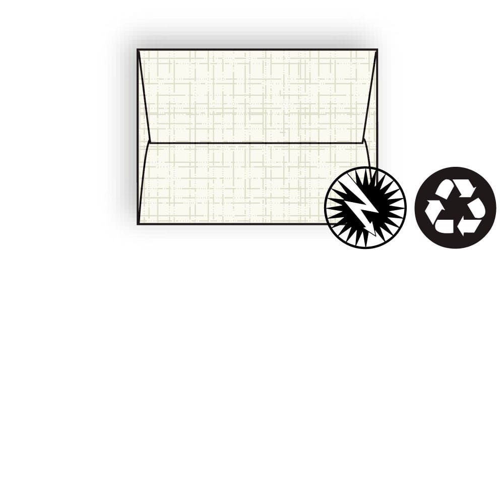 #A-2 Announcement Envelopes, 4-3/8" x 5-3/4", 24#, Recycled, Natural Colored, Square Flaps (Box of 250)
