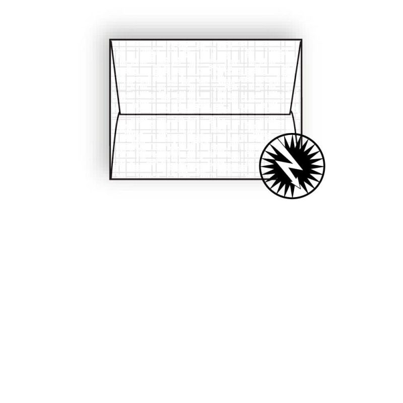 #A-2 Announcement Envelopes, 4-3/8" x 5-3/4", 24#, Recycled, White, Square Flaps (Box of 250)