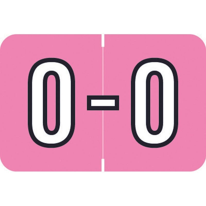 Barkley ACPM Compatible "O" Labels, Laminated Stock, 1" X 1-1/2" Individual Letters - Roll of 500