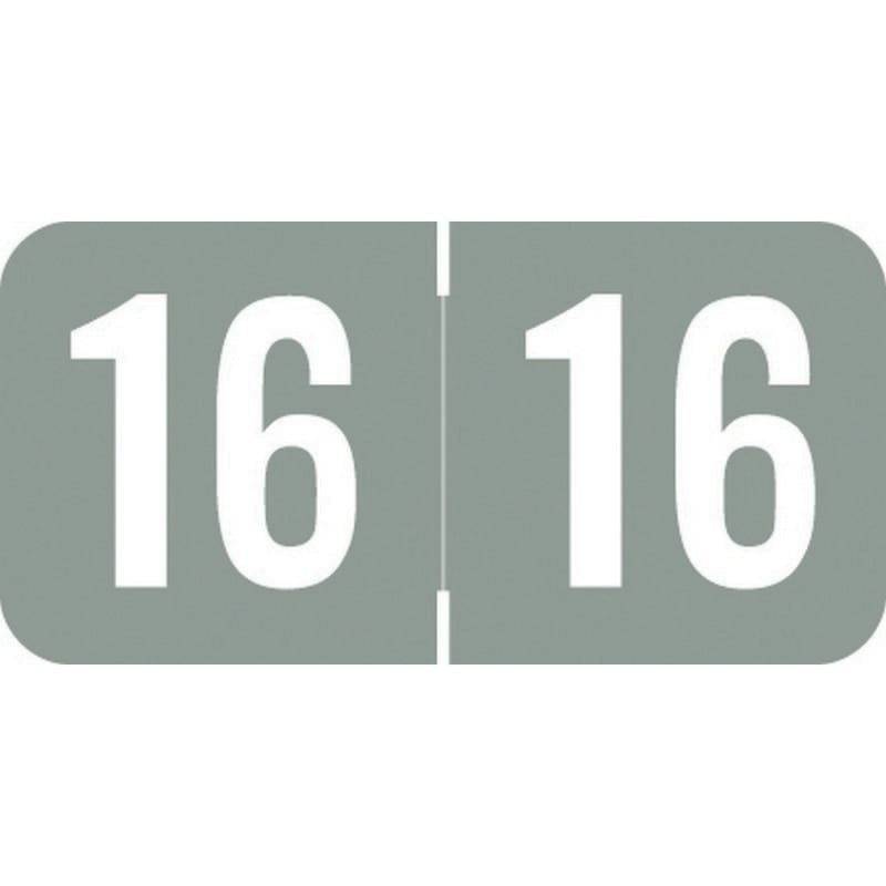S&W/Acme Compatible Yearband Labels, Laminated stock, 1-1/2" X 3/4" - 500 per Roll