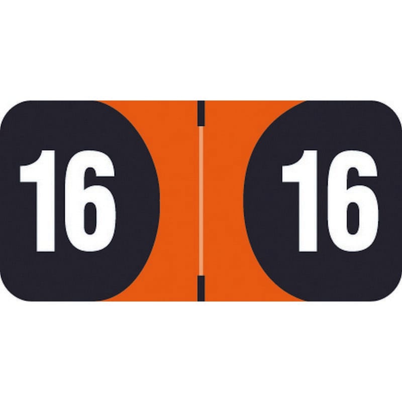 Arden ADYM Compatible Yearband labels, Laminated Stock. Label Size: 1-1/2" x 3/4" - 500 per Roll