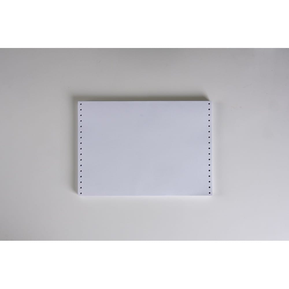 12" x 8-1/2" (W x H) Continuous 20# Computer Paper, Blank-microperf (Carton of 2500) - Image 2