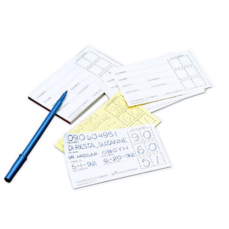 Outguide Chargeout Slips, 2-Part Carbonless (Box of 500)