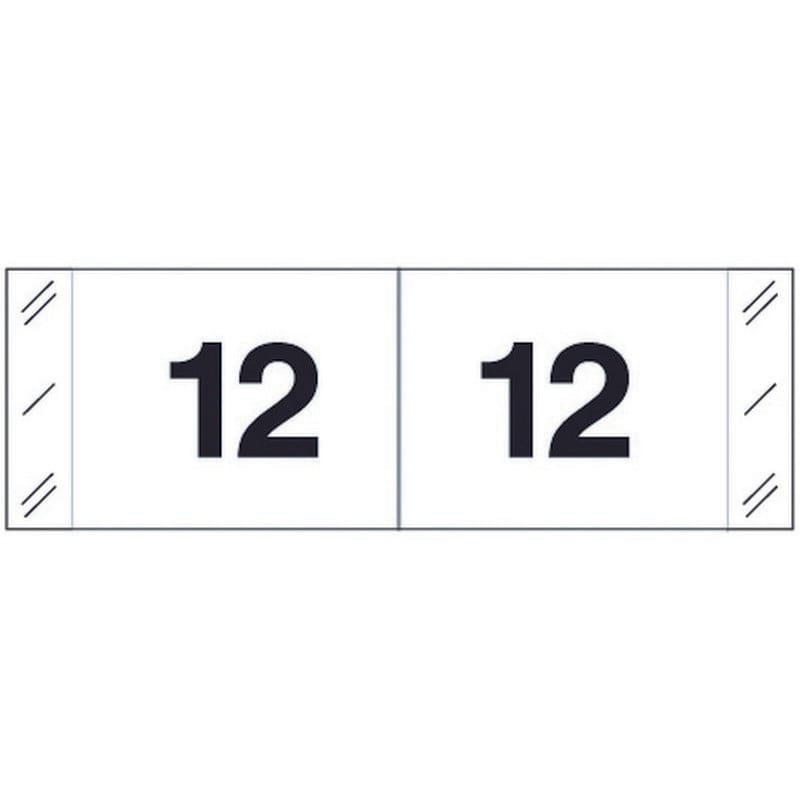 Tabbies 11850 Compatible Numeric "9" Labels, Laminated Stock, 1/2" X 1-1/2" Individual Numbers - Roll of 500