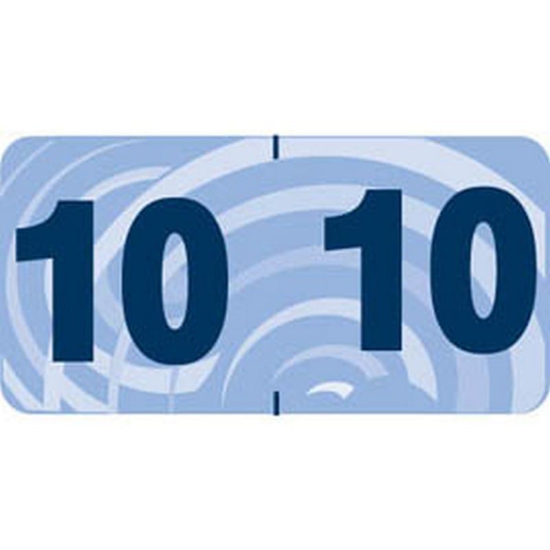COF Compatible Yearband Labels, Laminated stock, 1-1/2" X 3/4" - 500 per Roll