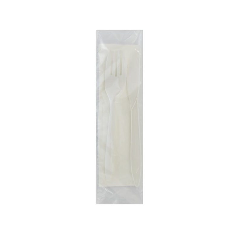 Heavy Weight PS Fork Knife Nap 13 x17 White (250 per Case)
