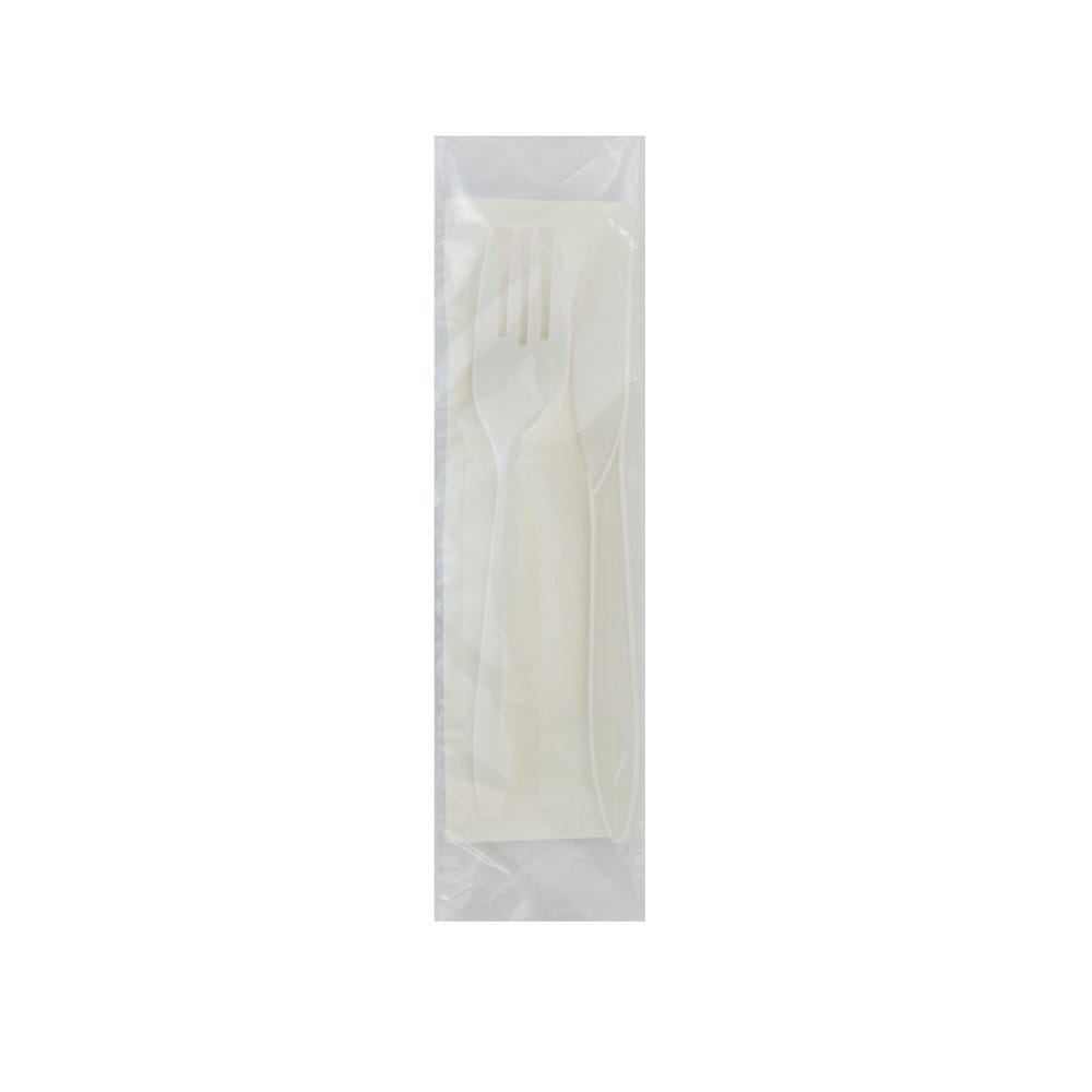 Heavy Weight PS Fork Knife Nap 13 x17 White (250 per Case)