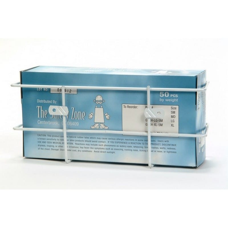 Wall Mount Disp. Rack, Fits Most Safety Zone Boxes of 10 Gloves - Image 2