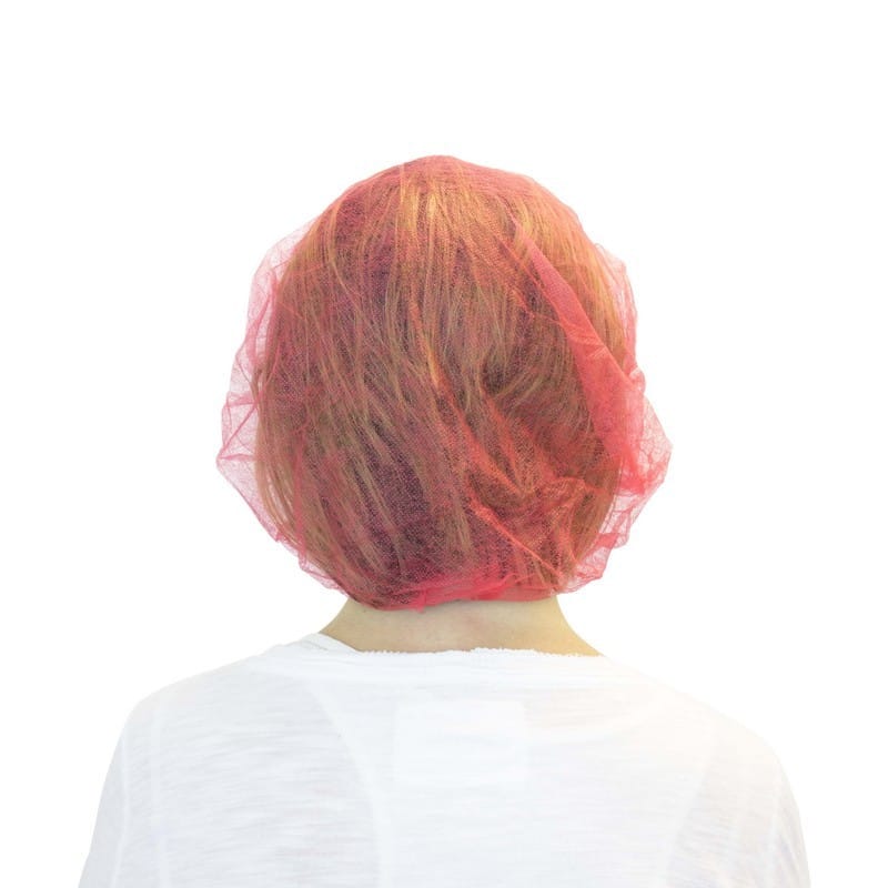 Bouffant, Red, 24" (1000 Per Case)