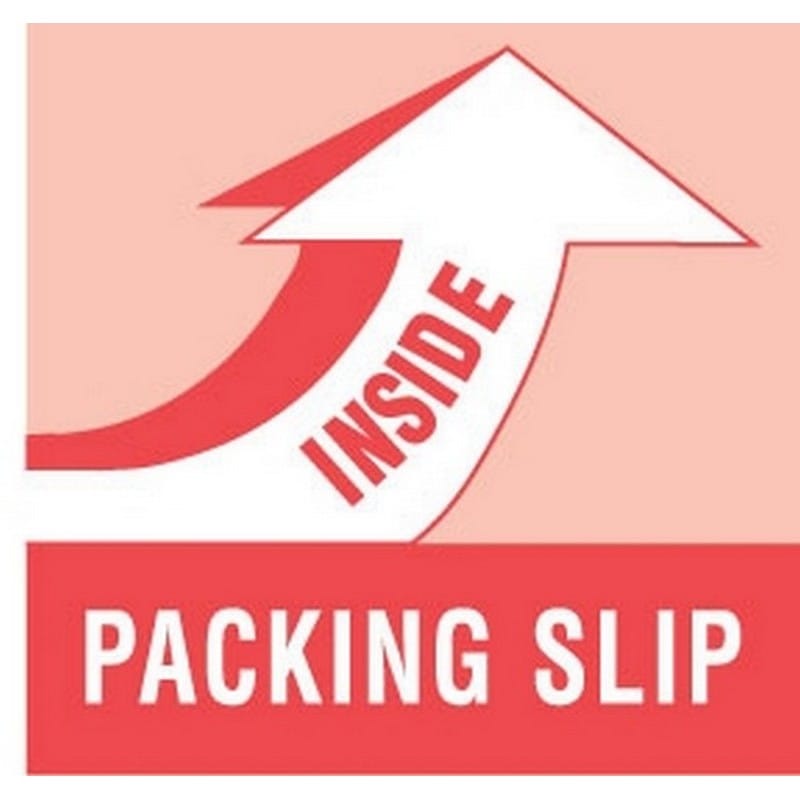 4" x 4" Packing Slip Inside Labels (500 per Roll) - Image 2