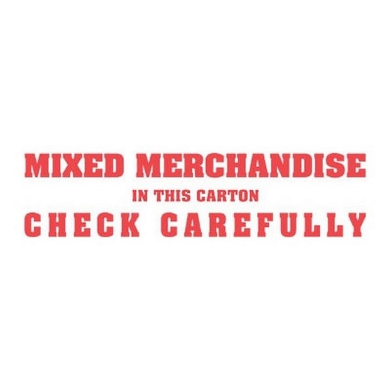 2" x 6" Mixed Merchandise Labels (500 per Roll)