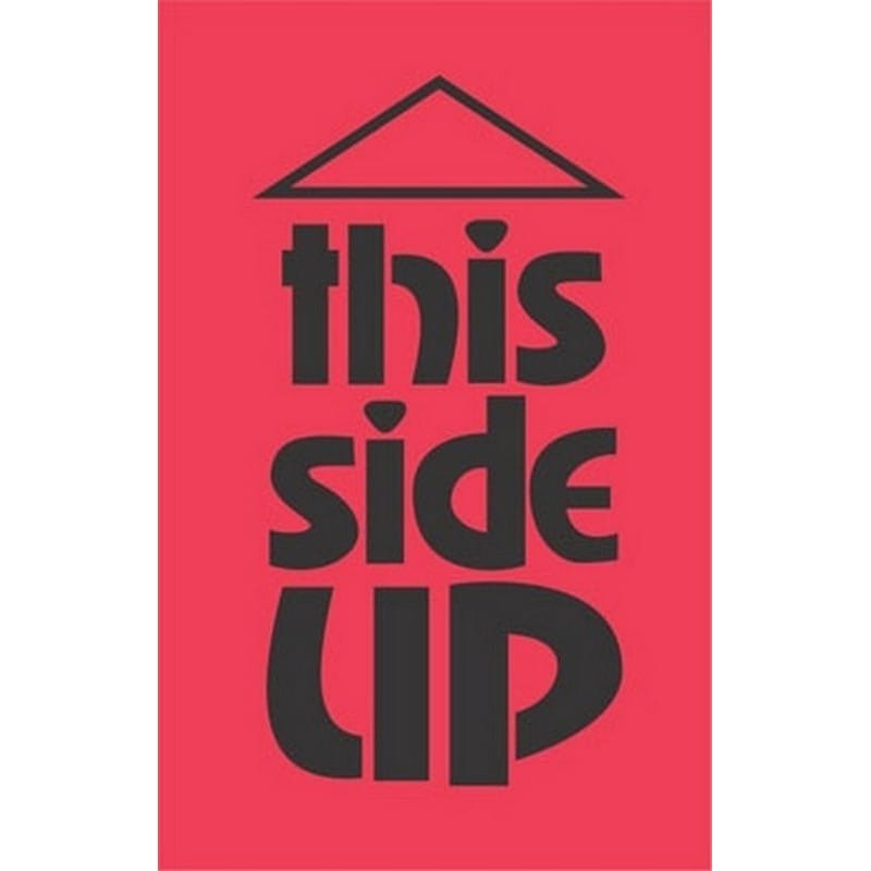 2" x 3" This Side Up Labels (500 per Roll)