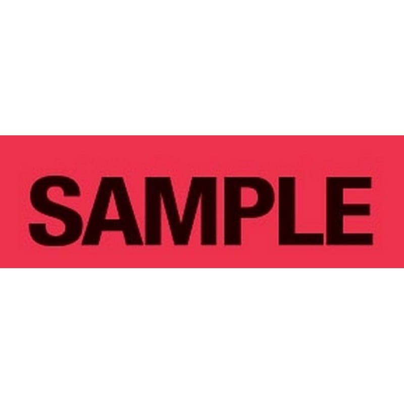 1-1/2" x 4" Sample Labels (500 per Roll) - Image 2