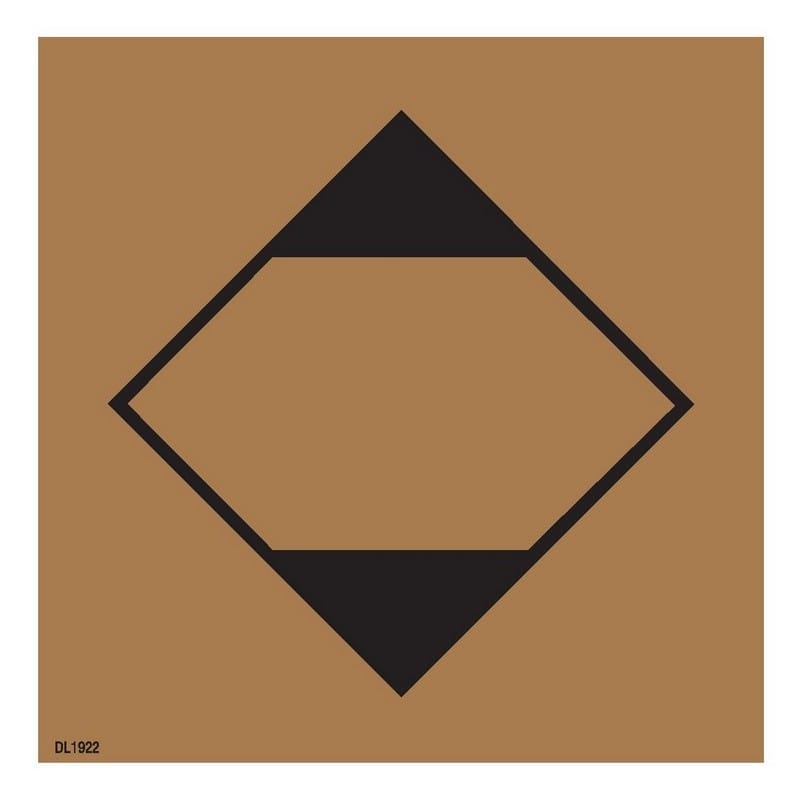 3-1/2" x 3-1/2" Limited Quantity Brown Kraft Blank Labels (500 per Roll)