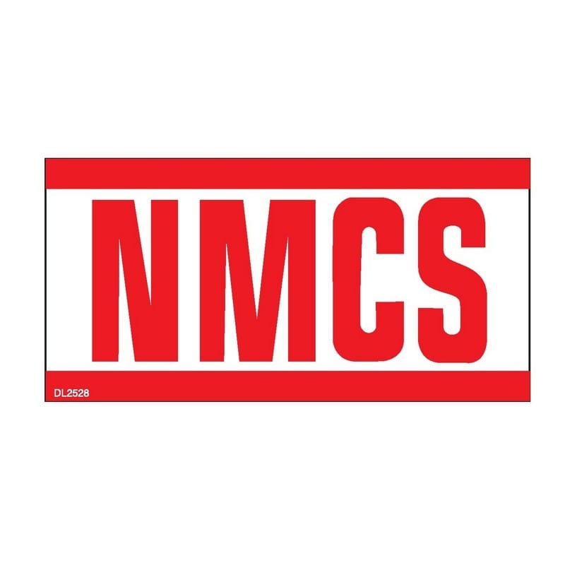 2" x 4" NMCS Labels (500 per Roll)