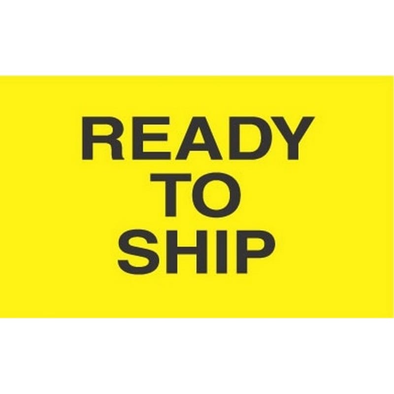 3" x 5" Ready To Ship Labels (500 per Roll) - Image 2