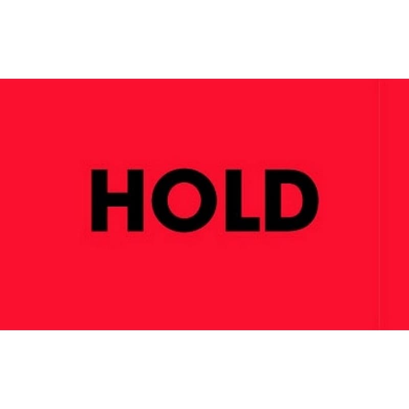 2" x 3" Hold Labels (500 per Roll) - Image 2