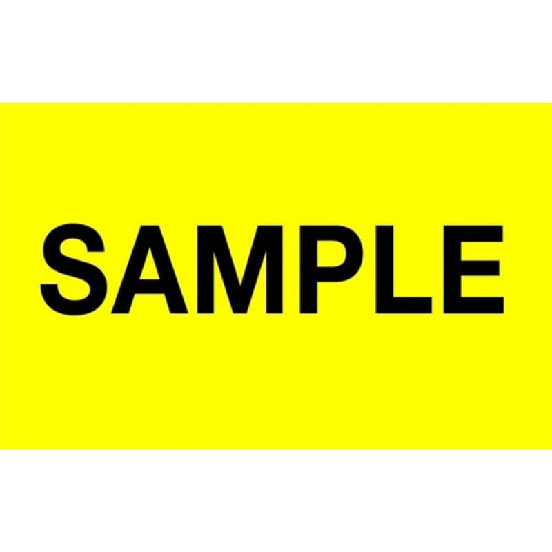 1-3/8" x 2" Sample Labels (500 per Roll) - Image 2