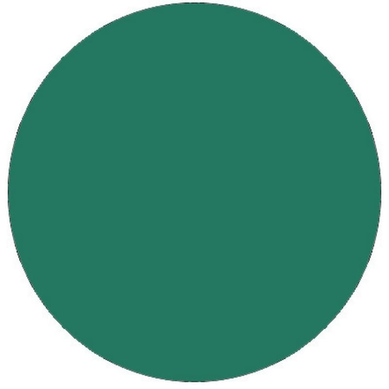 1" Diameter Standard Green Circle Labels (500 per Roll)