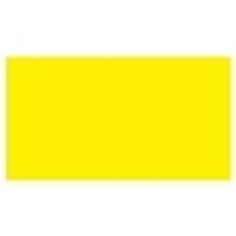 3" x 9" Bright Yellow Rectangle labels (250 per Roll)