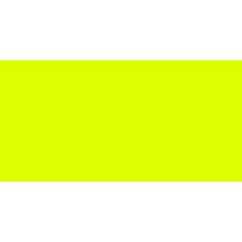 3" x 9" Fluorescent Chartreuse Rectangle labels (250 per Roll)