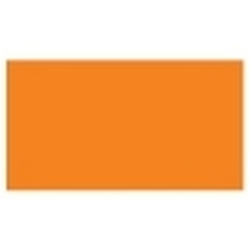 3" x 9" Fluorescent Orange Rectangle labels (250 per Roll)
