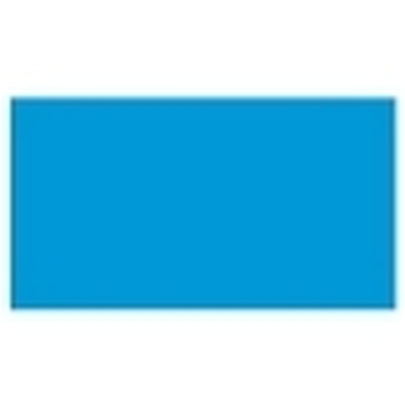3" x 9" Light Blue Rectangle labels (250 per Roll)