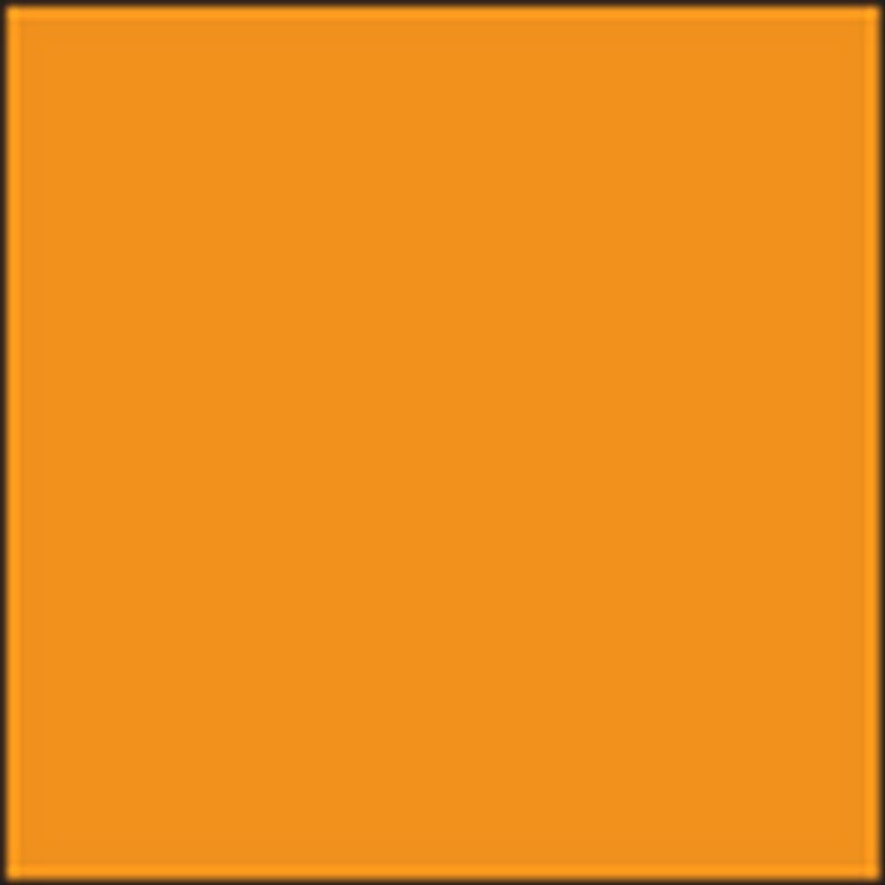 4" x 4" Fluorescent Orange square labels (500 per Roll)