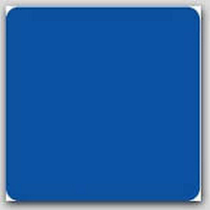 4" x 4" Standard Blue square labels (500 per Roll)