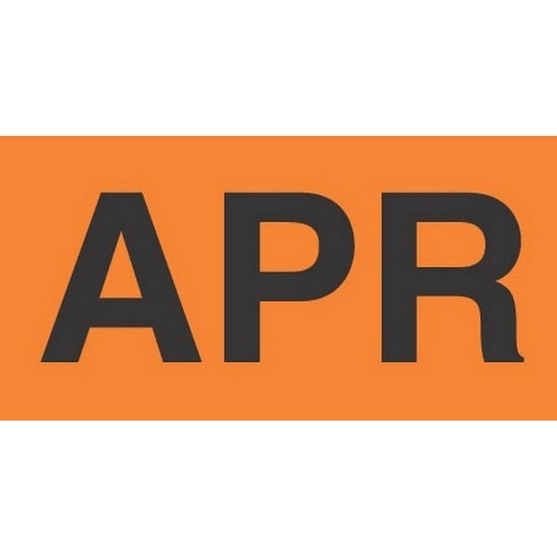 2" x 3" April Labels (500 per Roll) - Image 2