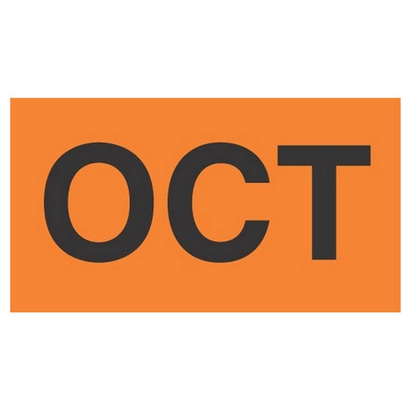 Month Inventory Labels