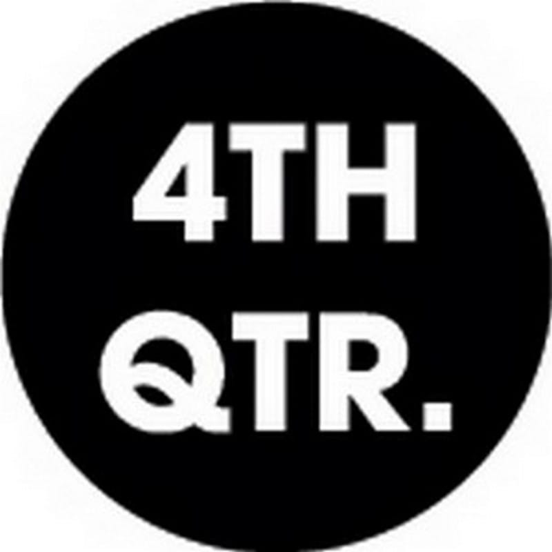 3" Diameter 4th Qtr Circle Labels (500 per Roll)