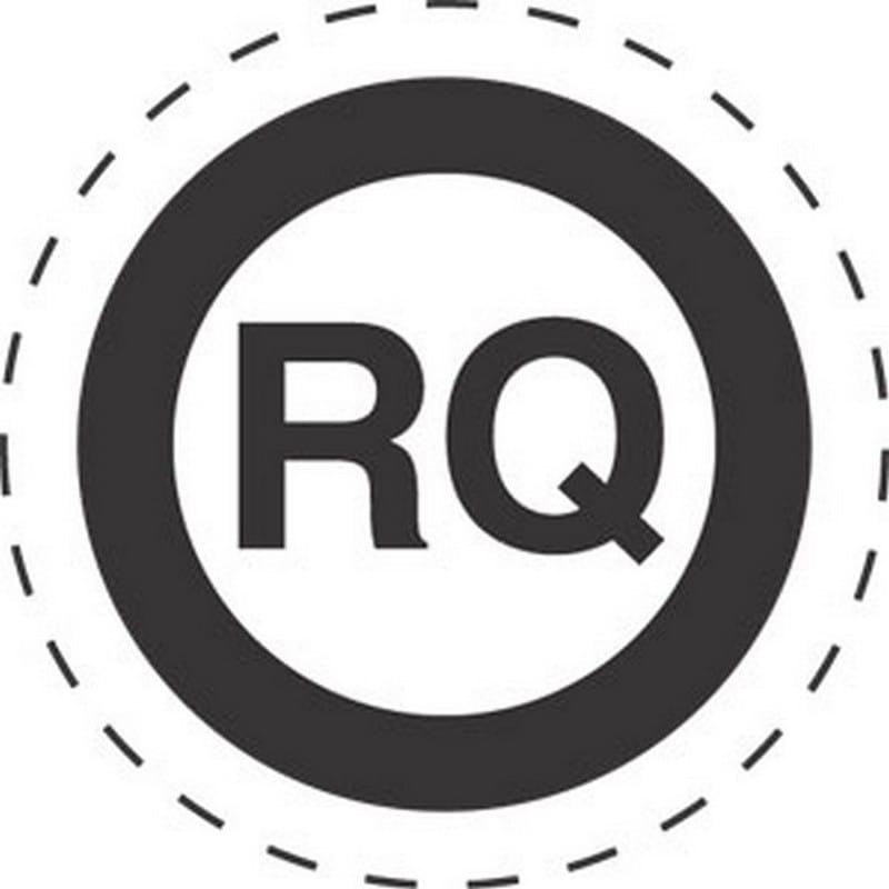 1-1/2" Diameter RQ Circle Labels (500 per Roll) - Image 2