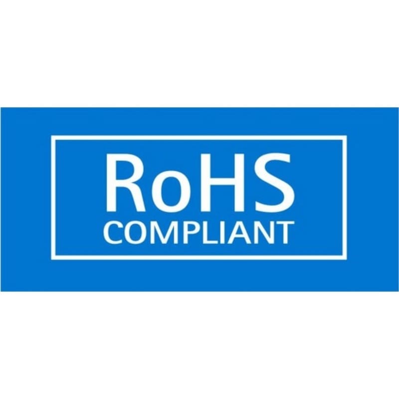 1/2" x 1" RoHS Compliant Labels (500 per Roll) - Image 2