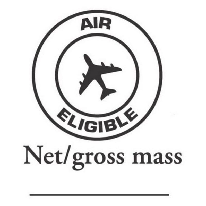 2" x 2" Air Eligible Labels (500 per Roll)