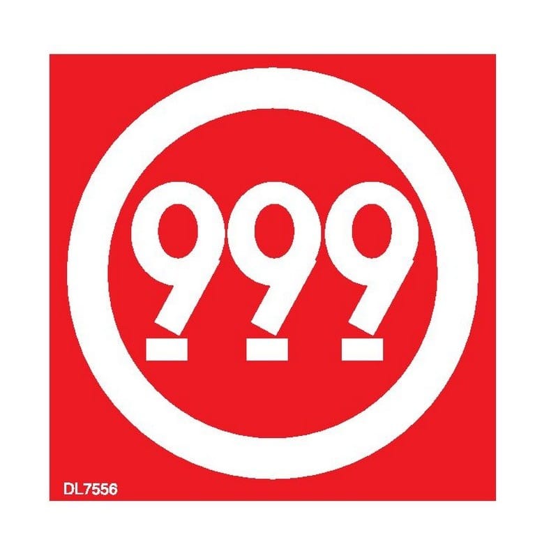 2" x 2" "999" labels (500 per Roll)