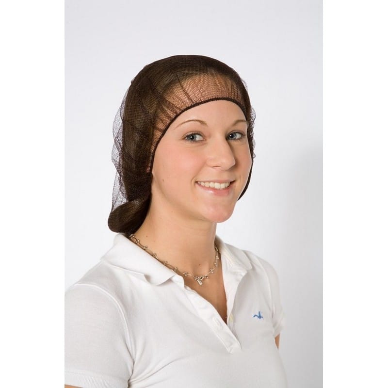 Hair Net, Heavyweight Polyester, Brown, 27" (1000 Per Case) - Image 4