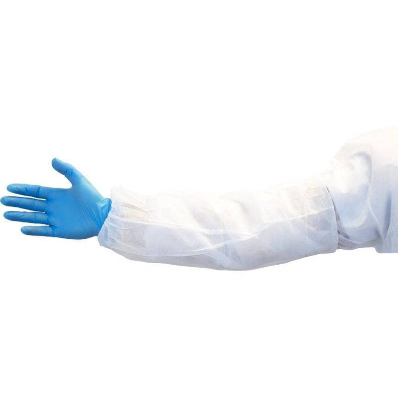 18" White PE Coated Polypropylene Sleeves (200 Pieces Per Case)
