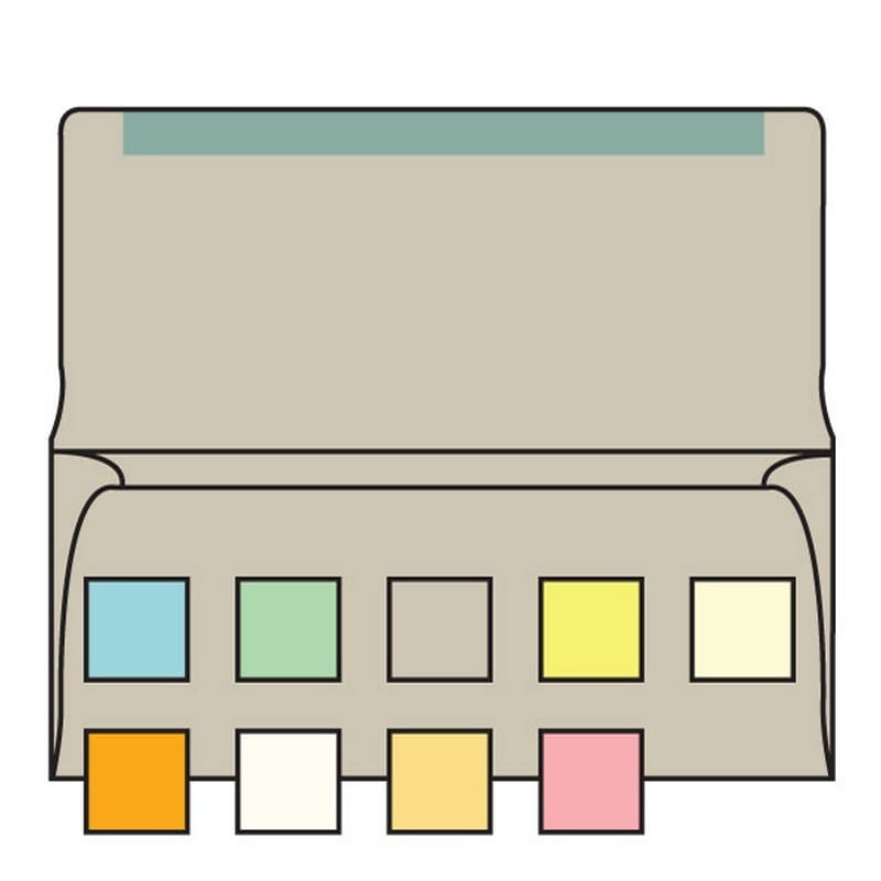 #6-1/4 Collection/Remittance Envelopes, 3-1/2" x 6-1/4" 24# Gray Pastel, Open Side, Flaps Extended (Box of 500) - Image 2