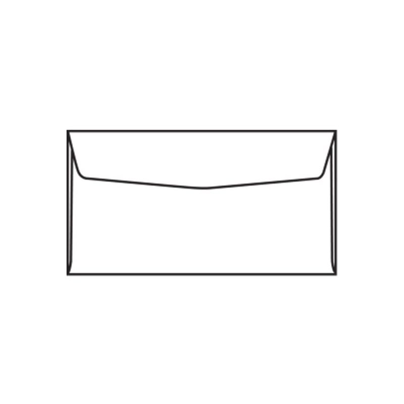 #6-3/4 Regular Envelopes, 3-5/8" x 6-1/2", 24#, White, Two Side Seams Under, No Window (Box of 500)