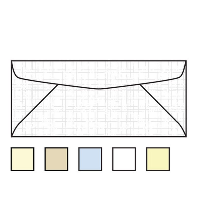 #10 Regular Business Envelopes, 4-1/8" x 9-1/2" 24# Recycled Colored, Acid Free, Linen Imaging Finish (Box of 500)