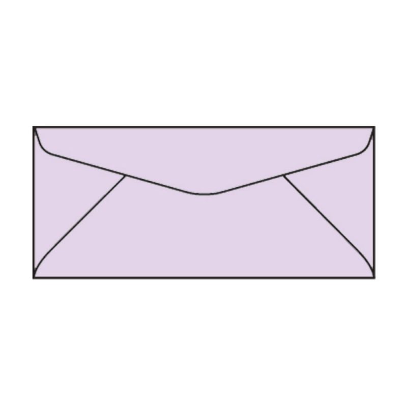 #9 Regular Envelopes, 3-7/8" x 8-7/8", 24#, Recycled, Pastel, Acid Free, Diagonal Seam, No Window (Box of 500)